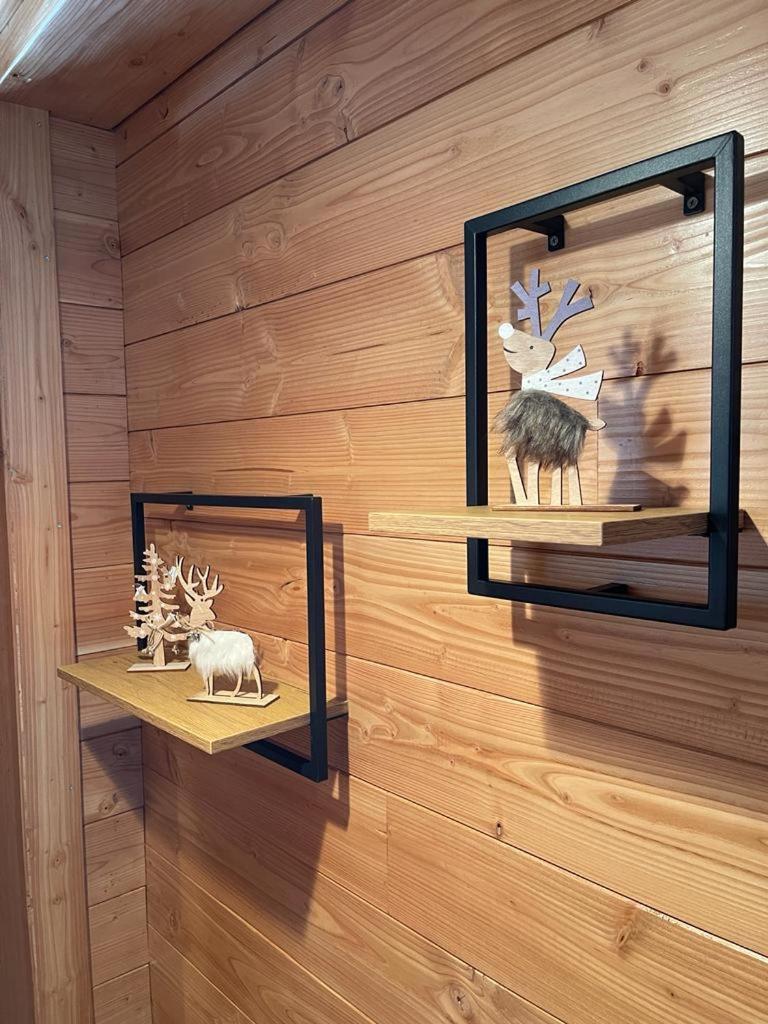 Appartement Lumineux Neuf Dans Bas De Chalet Le Douglas ลาจูดูลูป ภายนอก รูปภาพ