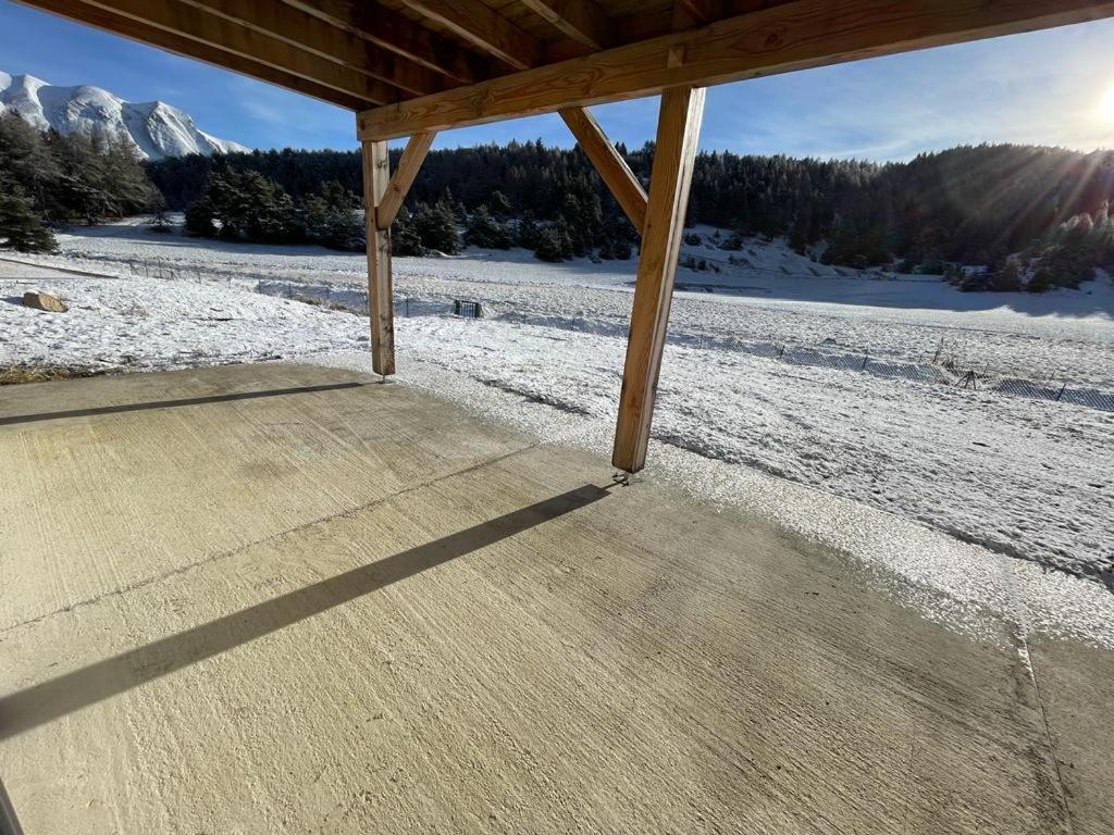 Appartement Lumineux Neuf Dans Bas De Chalet Le Douglas ลาจูดูลูป ภายนอก รูปภาพ