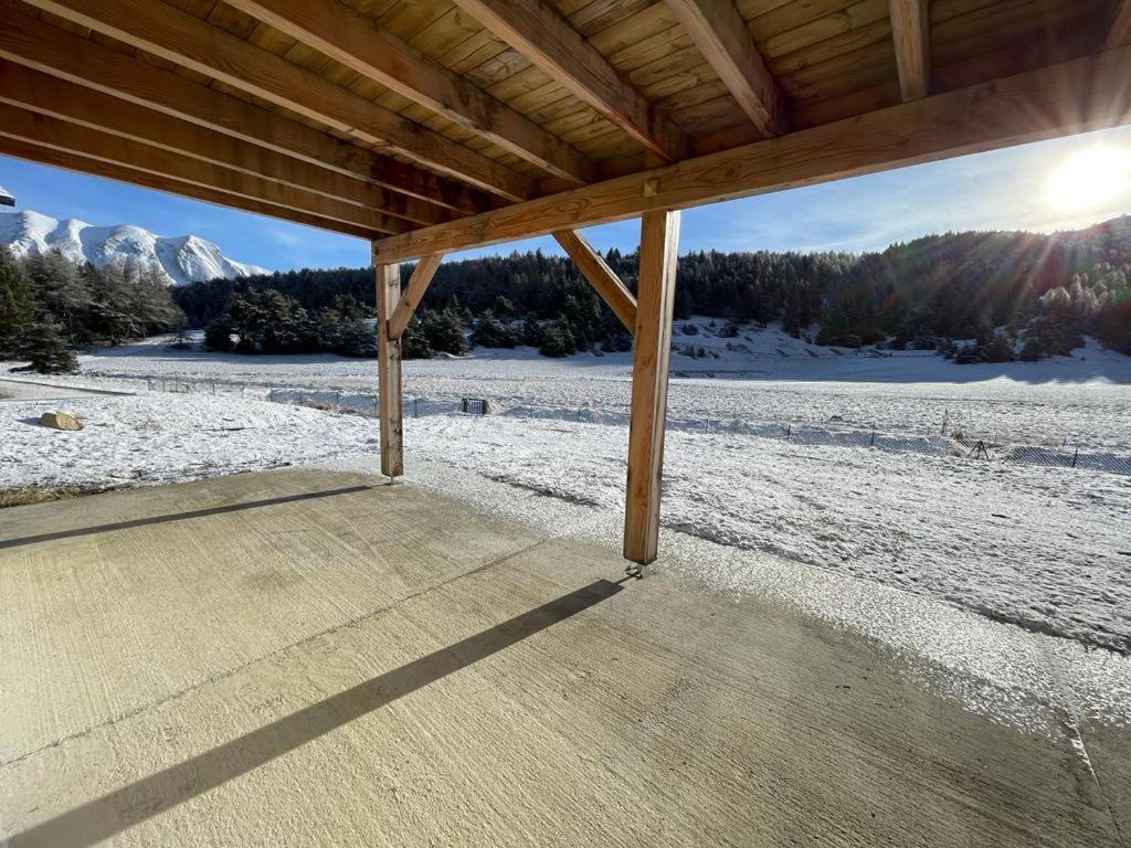 Appartement Lumineux Neuf Dans Bas De Chalet Le Douglas ลาจูดูลูป ภายนอก รูปภาพ